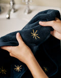 5-Star Hotel Plush Organic Cotton Bath Sheet - Pluie d'Étoiles