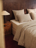 Washed Cotton Percale 120 Threads/cm² Bedding Set - Carreau Toile
