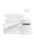 Complete Natural French Duck Down Duvet & 2 Pillows Hotel Pack